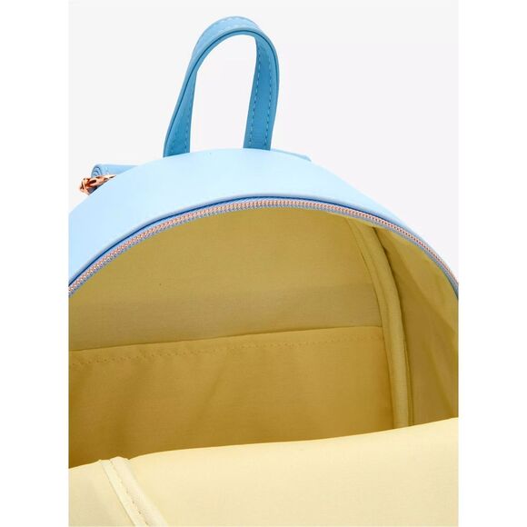 Loungefly Disney The Princess And The Frog Blue Floral Mini Backpack main image 5